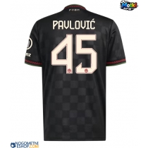 Moški Nogometni dresi Bayern Munich Aleksandar Pavlovic #45 Tretji 2025-26 Kratek Rokav